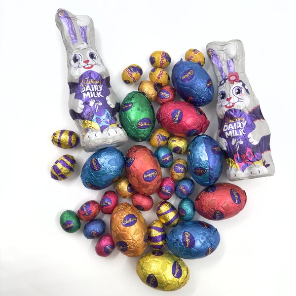 Bucket of Easter Eggs