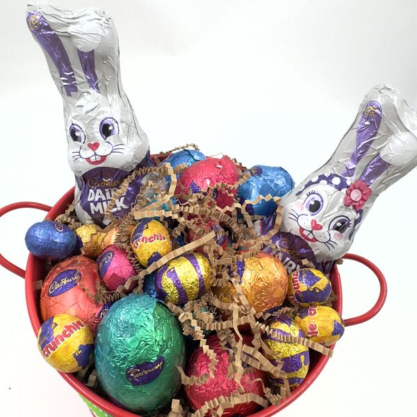 Bucket of Easter Eggs
